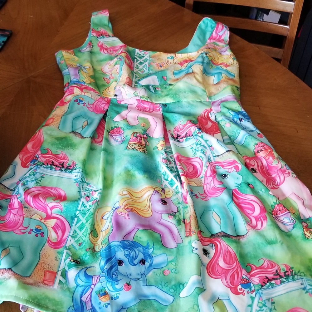 Hot Topic My Little Pony dress cute XL rainbow